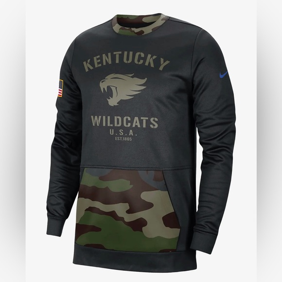 Nike men’s Kentucky wildcat camo sweatshirt. I have two of them small and medium - Picture 2 of 5
